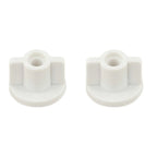 Set of 4 Rear Nut Fixed Replacement for 6mm Screws (White)