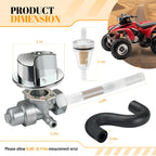 Gas Fuel Valve Petcock Line Hose Tube for Honda Sportrax 300 TRX300 (1997–2006)