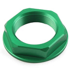 Aluminium Motorcycle Triple Tree Stem Yoke Center Hole Nut for Universal (N/A)