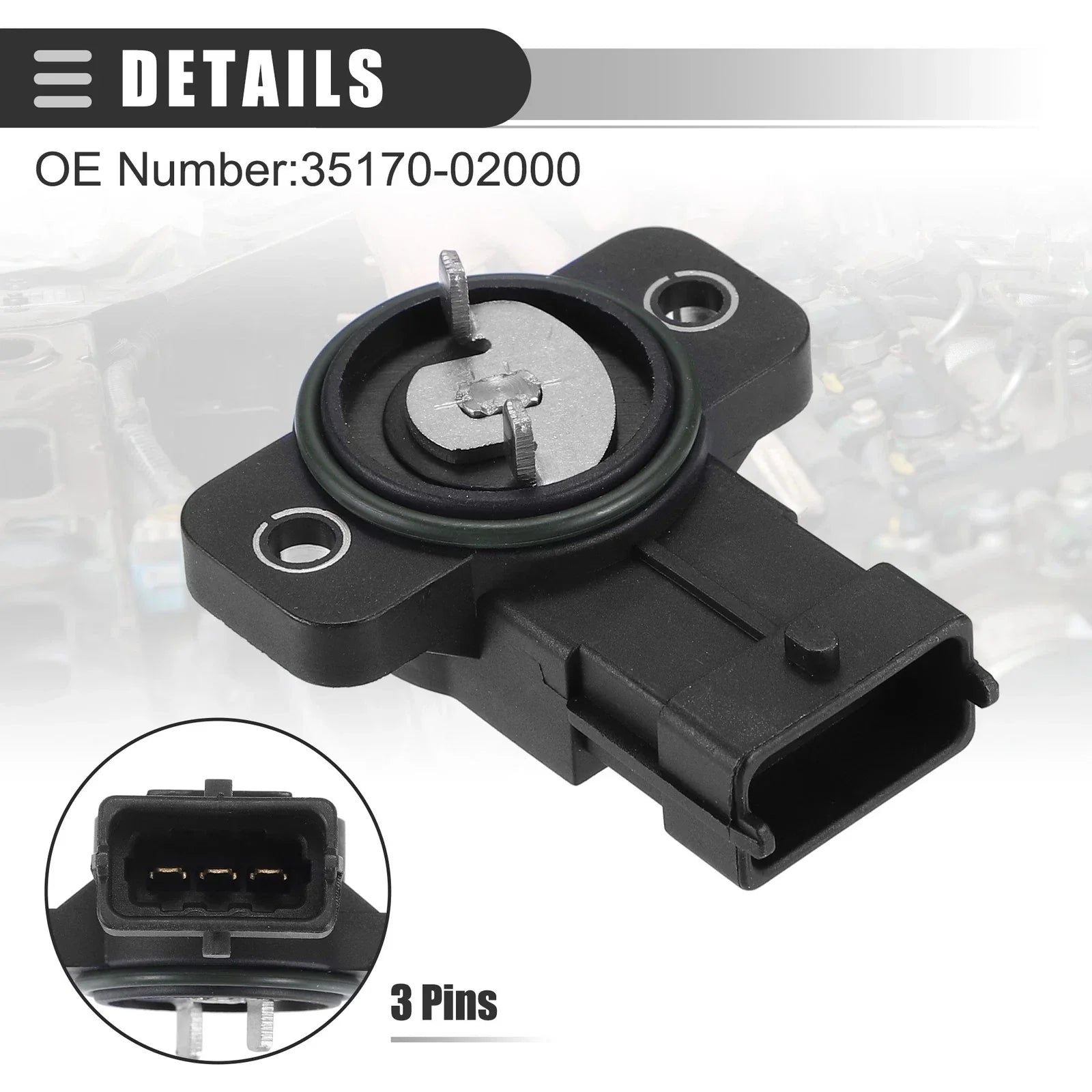 Throttle Position Sensor for Hyundai I10 1st Gen (2007-2013)