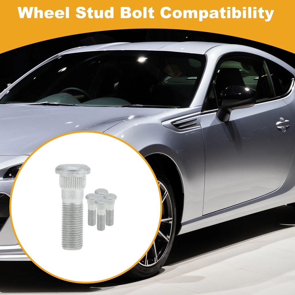 M12x1.25 Wheel Lug Stud Set of 5 for Subaru BRZ (2013–2025)