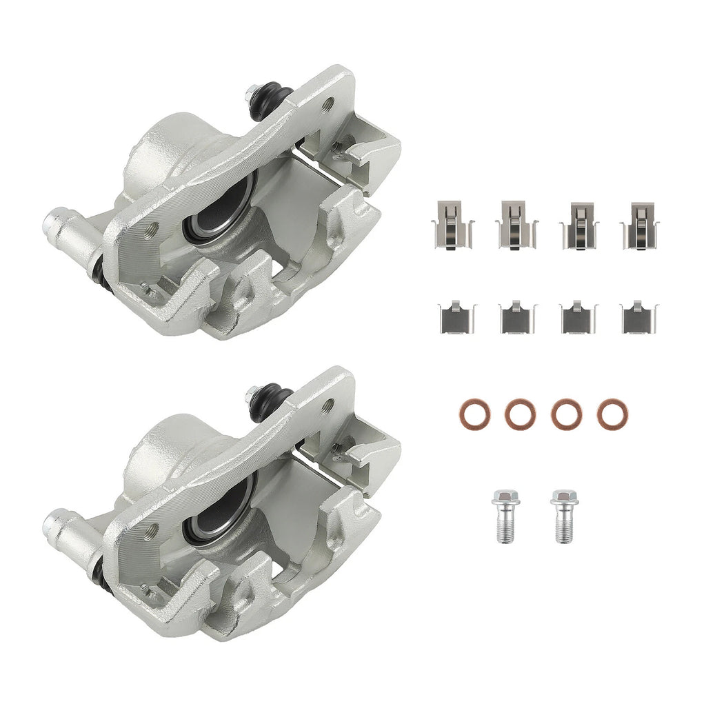 2pc Brake Calipers for Honda Civic (1990–2000) Civic del Sol CRX Front