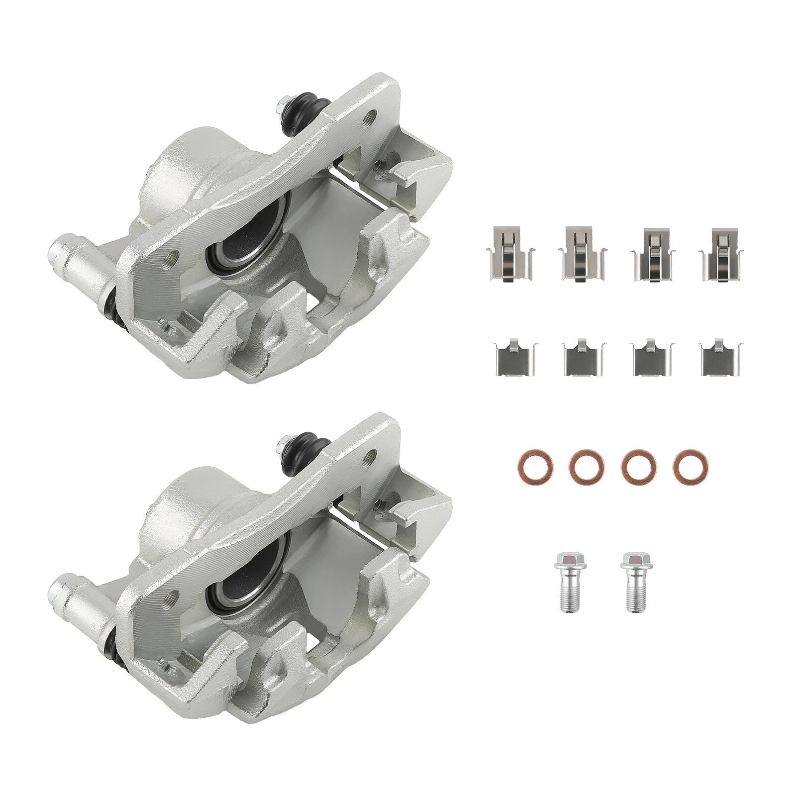 2pc Brake Calipers for Honda Civic (1990–2000) Civic del Sol CRX Front