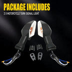LED Turn Signal Light for Kawasaki Z125 Z250 Z300 Z400 Z650 Z750 Z800 (2015–2023)