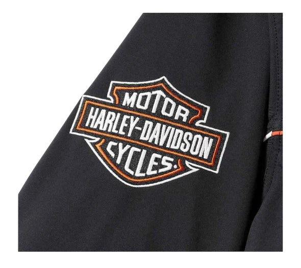 Idyll Windproof Soft Shell Jacket for Harley-Davidson (3XL, 97415-25VM)