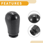 6 Speed Manual Gear Shifter Knob for Ford Focus (2005–2012) Plastic Black White