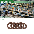 Set of 5 Oil Seals FKM Rubber 32x47x8mm for Various Models 