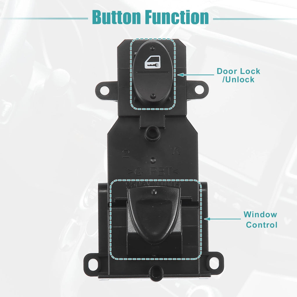 Passenger Side Power Window Switch 35760-SNA-A13 for Honda Civic Coupe (2006–2011)
