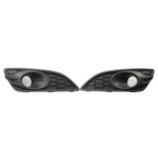 Front Bumper Grilles Fog Light Covers  Left & Right for Ford Fiesta (2012-2016)
