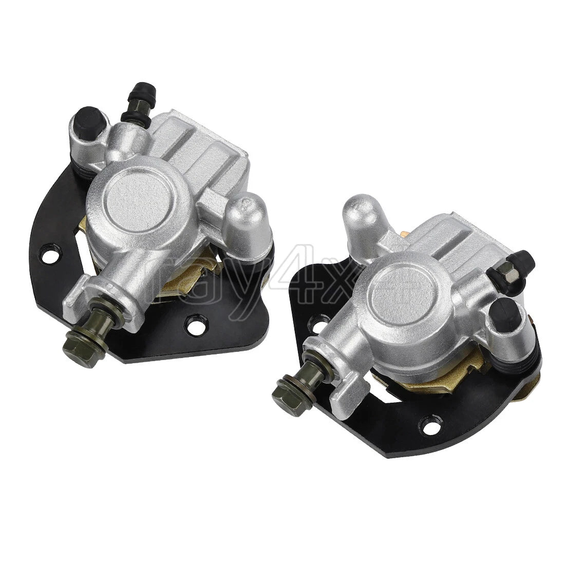 Set of 2 Front Left & Right Brake Calipers for Suzuki QuadRunner 230 (1987–1993)