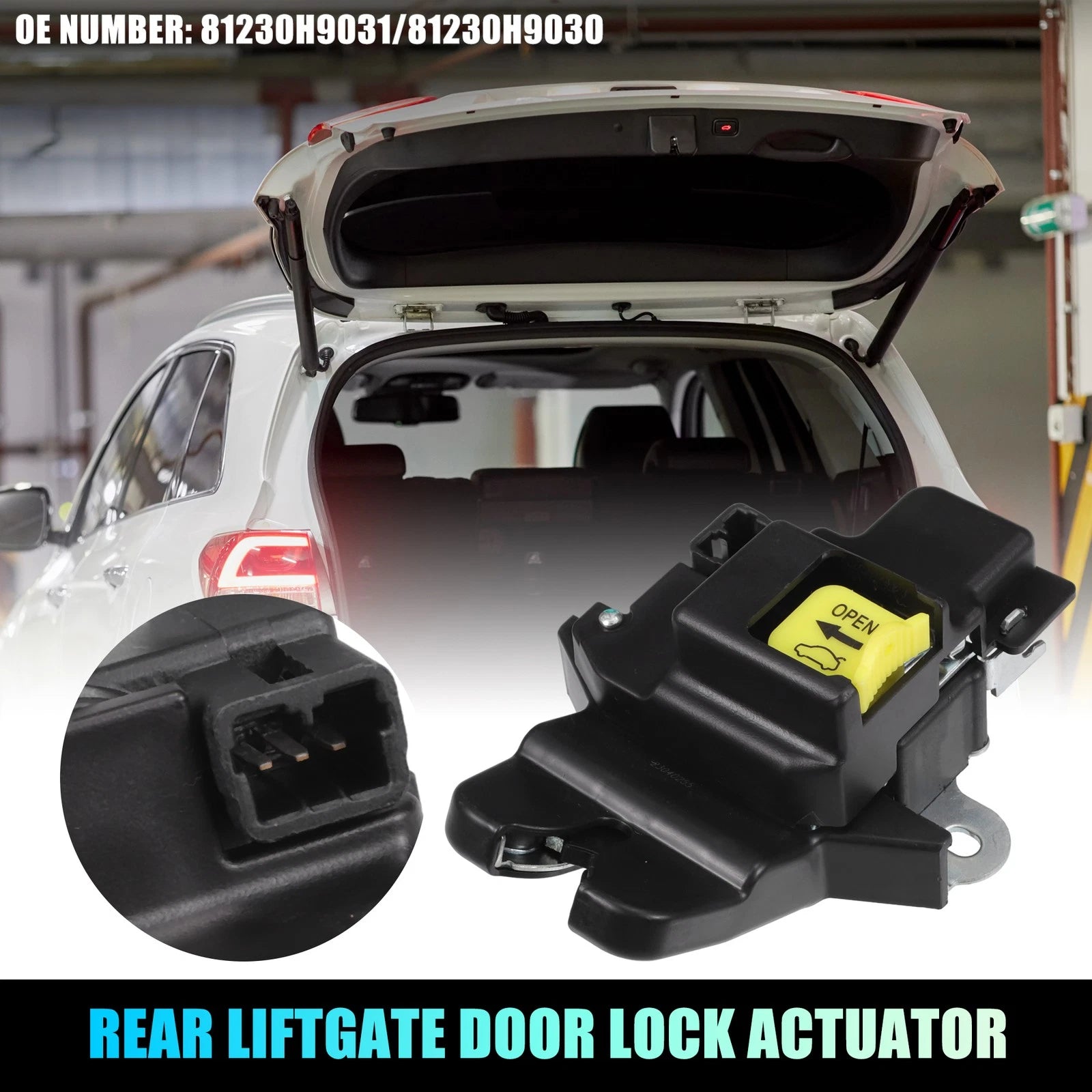Rear Liftgate Door Lock Actuator for Kia Rio (2018–2023) No. 81230H9031/81230H9030
