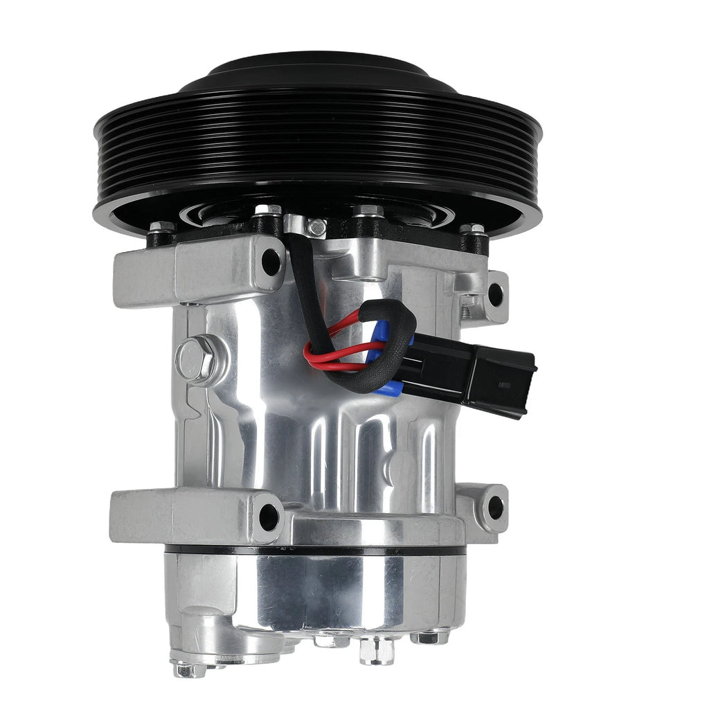 A/C Compressor with 8-Groove Pulley for Volvo VAH VHD VNL VNM