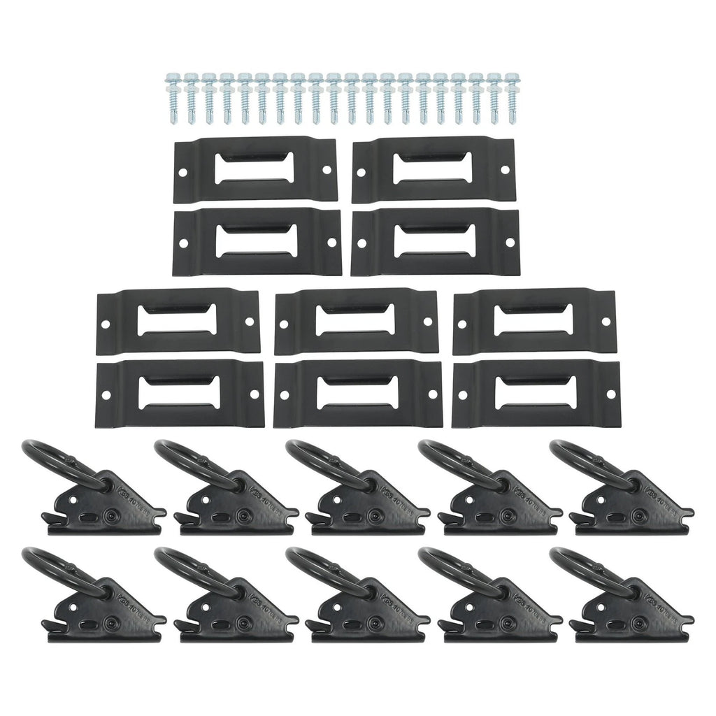 Set of 10 Etrack O-Rings for Universal Fitment