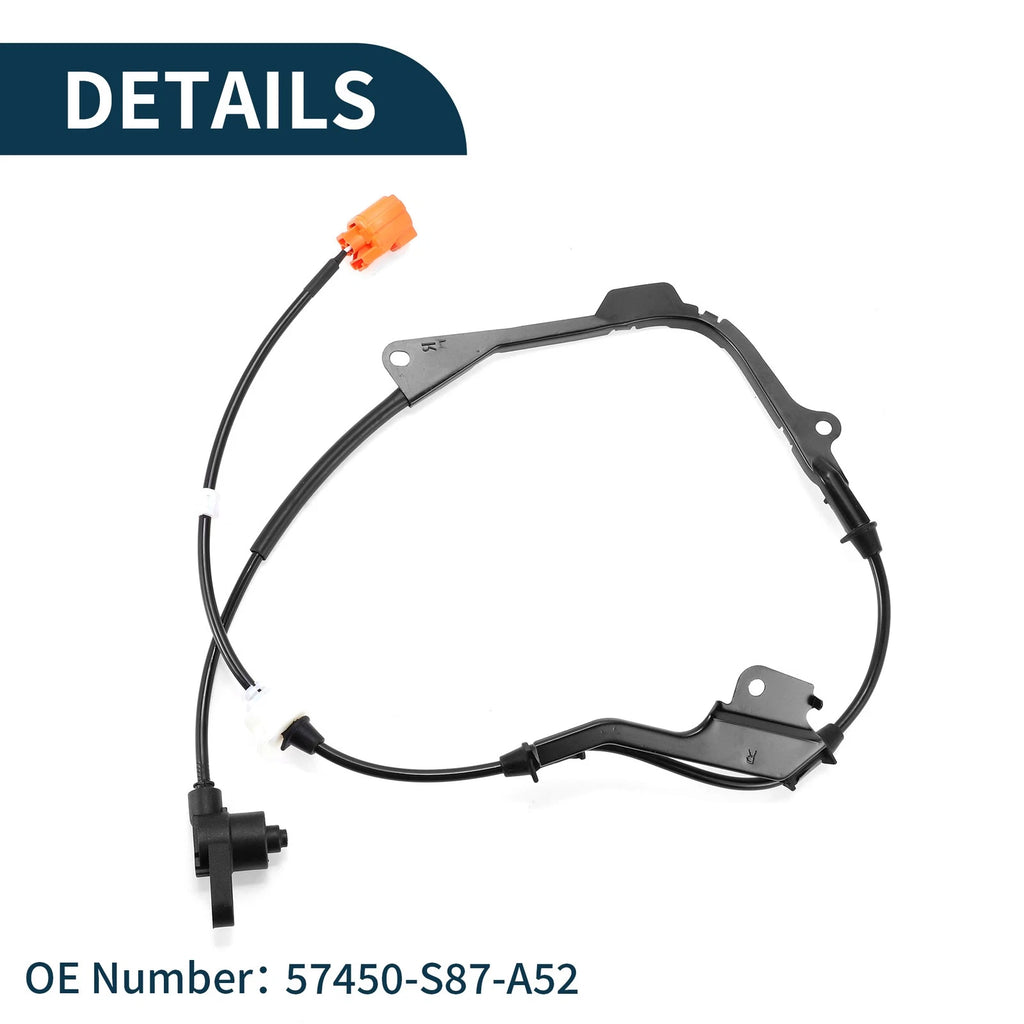 ABS Wheel Speed Sensor No. 57450-S87-A52 for Honda Accord (2018–2023)
