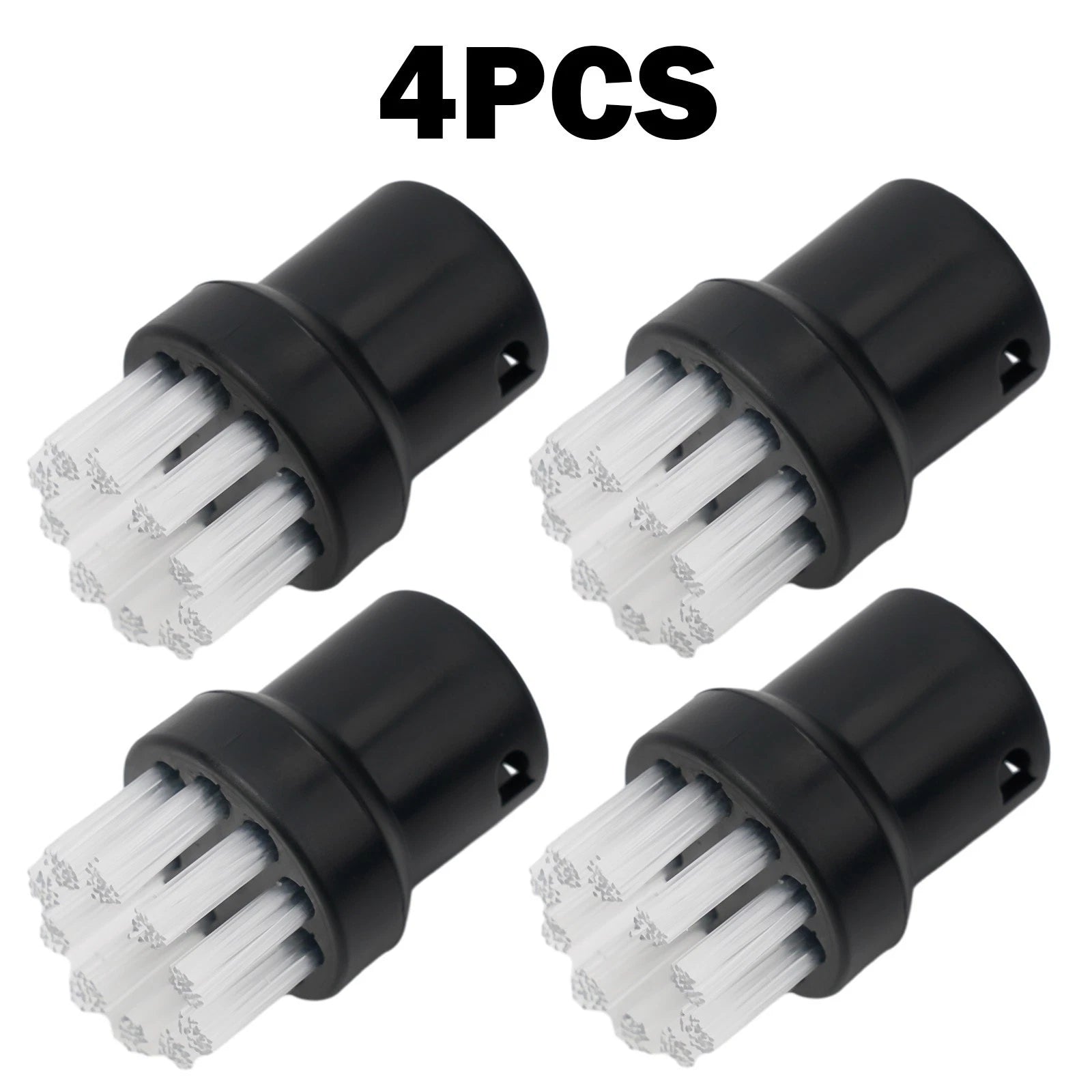 4-Piece Brush Nozzle Set for Karcher Steam Cleaner SC1 SC2 SC3 SC4 SC5