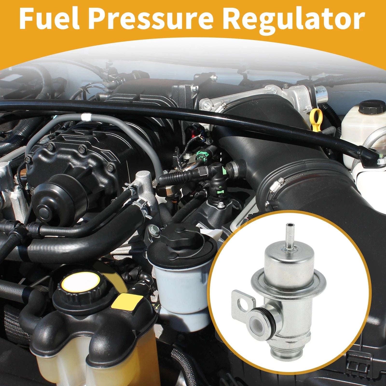 Fuel Injection Pressure Regulator for Chevrolet Cavalier (1999–2002) 17113601