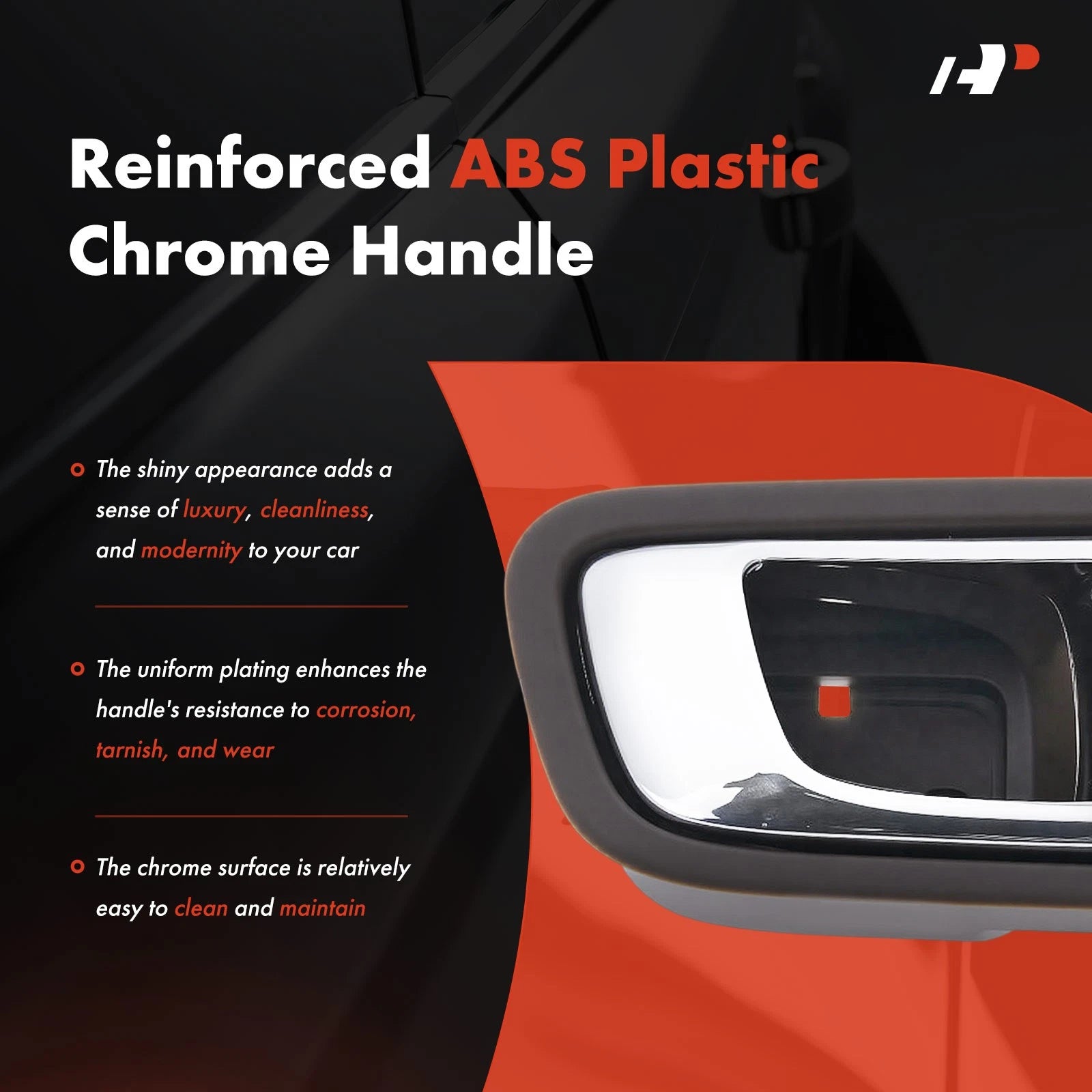 Rear Left Interior Door Handle for Honda Pilot (2003-2008)