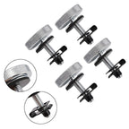 Set of Saddlebag Anti-Theft Bolts for Harley Road King/Street/Road Glide (1985–Present)