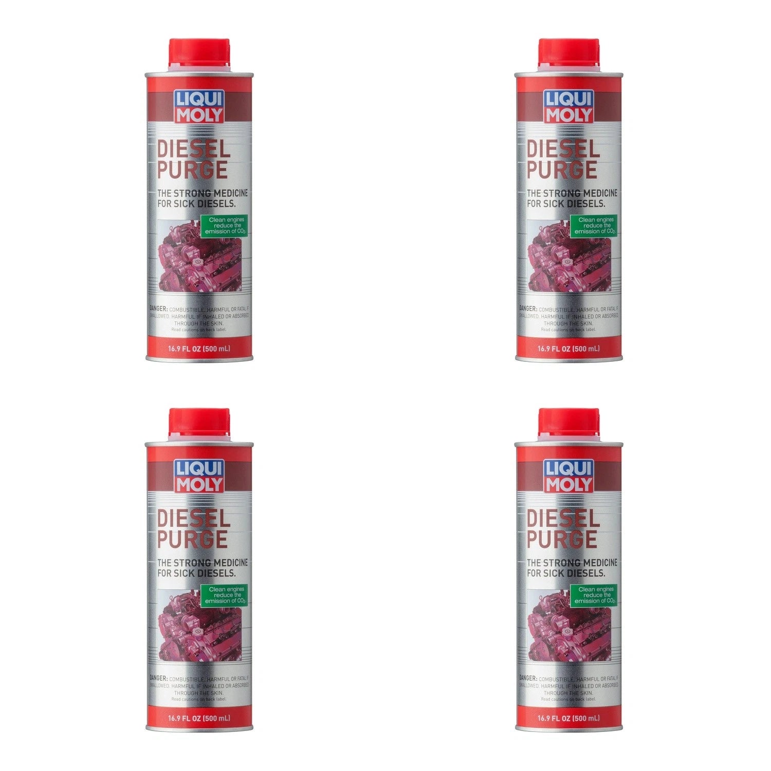 2X Liqui Moly Diesel Purge Fuel Additive for (4x500ml)