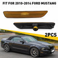 Front Bumper Side Marker Lights Reflectors for Ford Mustang (2010–2014)