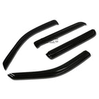 Set of 2 Smoke Window Visors for Ford Explorer/Mountaineer (2002–2010)