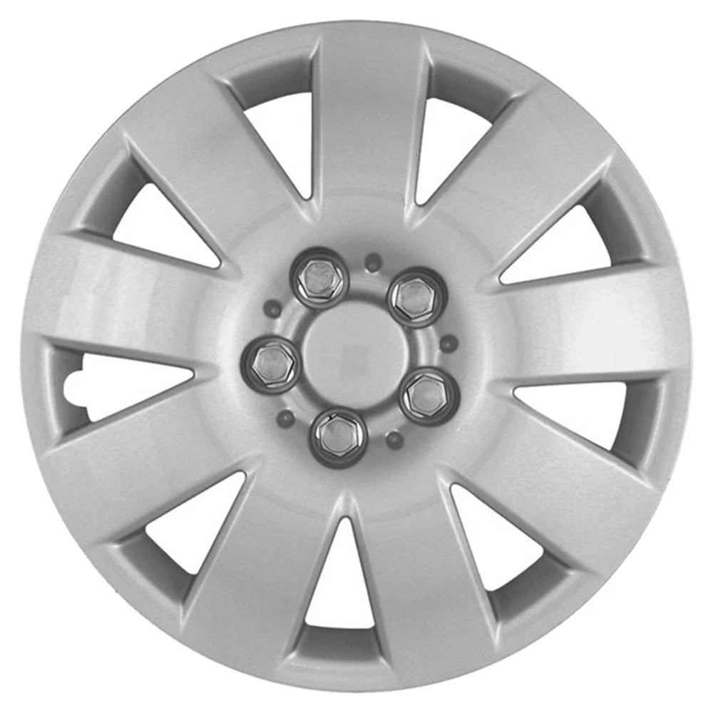 Wheel Cover Hubcaps Front Push-On 15 in Silver for Toyota Corolla (2003–2004)