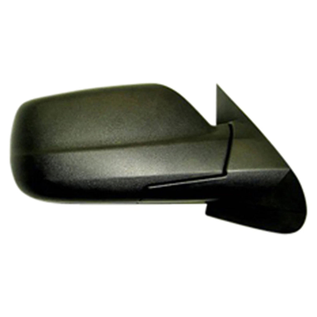 Black Textured Passenger Side Power Door Mirror w/o Heated Glass w/o Memory