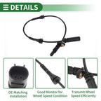 ABS Wheel Speed Sensor for BMW 330e Left Right Rear