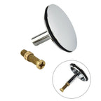 43mm Chrome Plated Bathtub Drain Stopper Waste Pop-Up for All Models