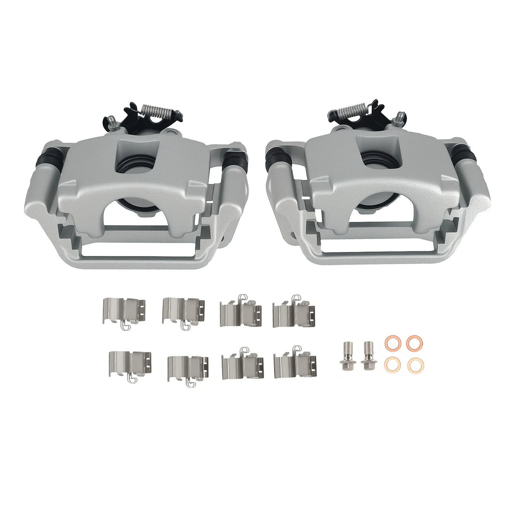 Pair Rear Brake Caliper Kit for Chrysler Town & Country Dodge Caravan (2012–2016)