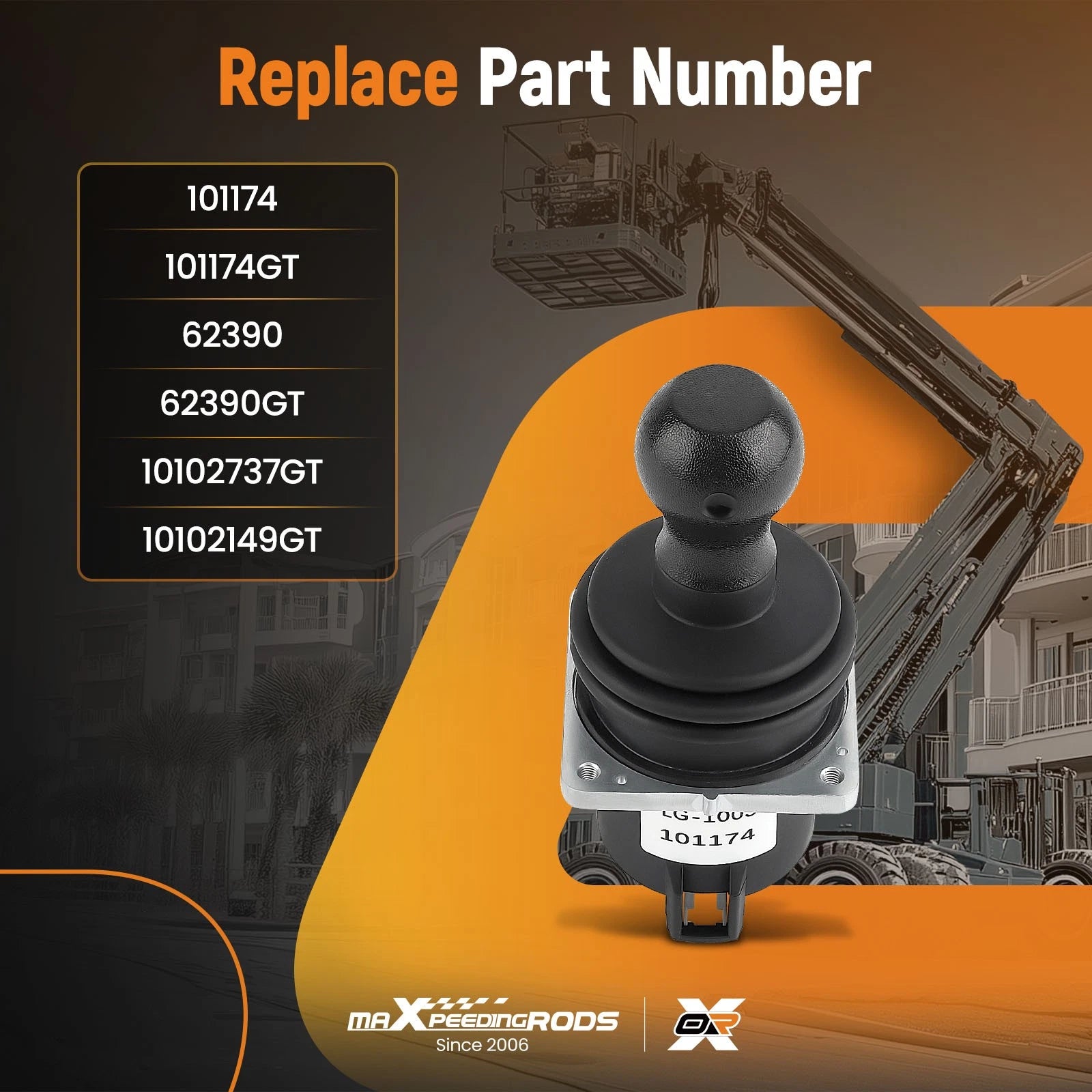 Dual Axis Joystick 101174GT 62390 62390GT for Genie Boom Lift Z-45/25J Z-60/34 (2000–2023)