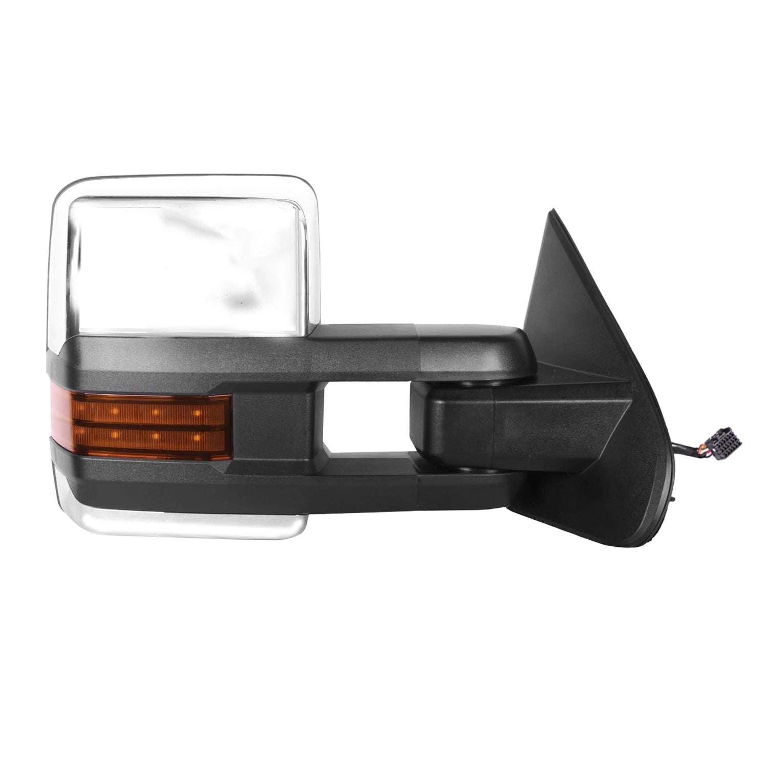 Chrome Passenger Power Door Mirror w/Heated Glass w/In-Glass Turn Signal/Memory