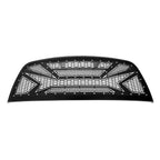 Upper Grille Insert for Ram 2500/3500 (2010-2013) Black Stainless Laser Cut