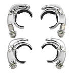 54mm 56mm Windshield Clamps for Harley Low Rider S FXLRS ST FXLRST (2020–2025)