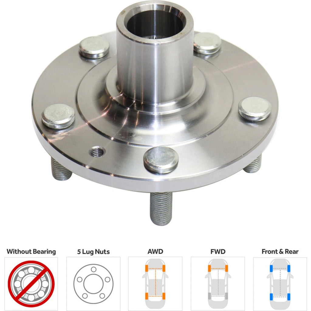 Set of 4 Wheel Hubs for Lincoln MKZ