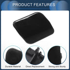 Front Right Washer Nozzle Cover Cap for Volkswagen Touareg (2007–2010) 1 Pcs Black
