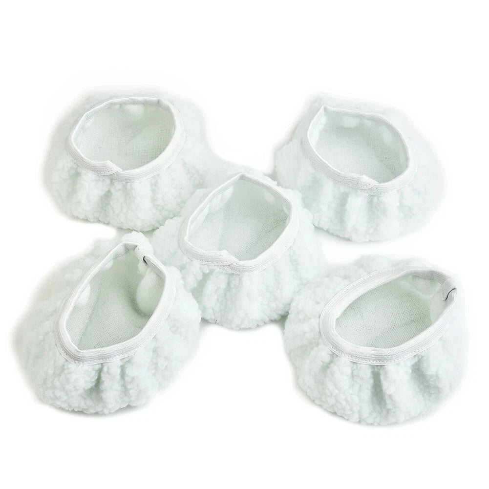 Set of 5 Polishing Bonnet Buffers for 5-6" Car Polisher