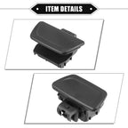Glove Box Lid Latch Lock Handle Cover for Ford Fiesta (2011–2019) Black