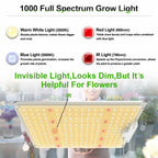 LED Grow Light for Indoor Plants (1000W)