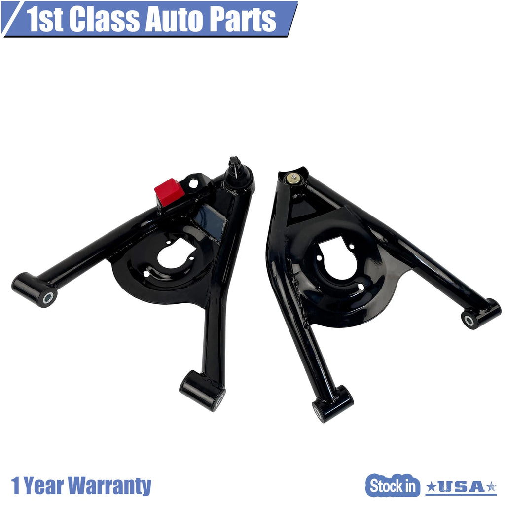 Set of 2 Lower Tubular Control Arms for Chevrolet (1970–1981)