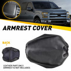 Carbon Fiber Center Console Lid Armrest Cover Pad for Ford F150 (2015–2020) EPY