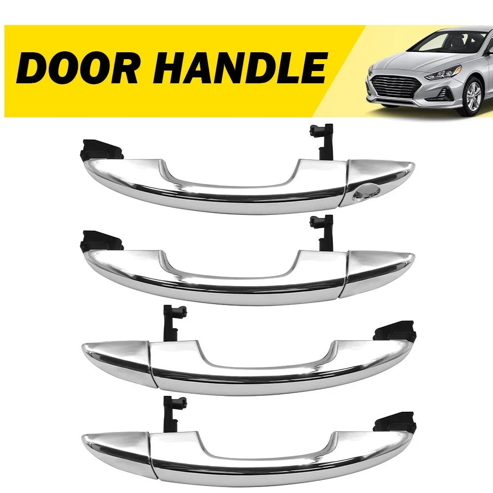 4X Exterior Outer Door Handle for Hyundai Sonata (2015–2019)