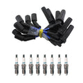 NGK Wire Set & Denso 8 Iridium TT Spark Plugs Kit for Avalanche Envoy XL (2002–2006)