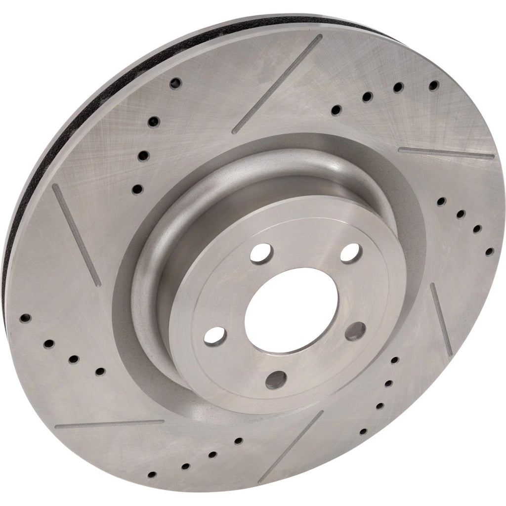 Cross-Drilled Brake Discs for Ford Mustang (2015–2020) Front LH/RH 380mm