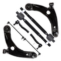 Set of 8 Front Control Arm Tie Rod End Suspension Kit for Toyota Yaris (2007–2012)