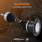 CV Joint Axle Shaft Assembly for Ford F150 4WD (2004–2023)