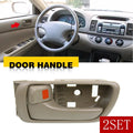 Set of 2 Interior Door Handles for Toyota Camry (2002–2006) Left Driver Side