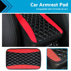 Armrest Cushion Cover for Universal Center Console Box (PU Leather)