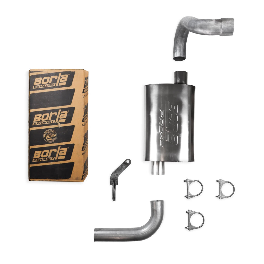 Borla ProXS 2.5" Single Exhaust Kit for Jeep Wrangler (2018–2025)