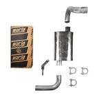Borla ProXS 2.5" Single Exhaust Kit for Jeep Wrangler (2018–2025)